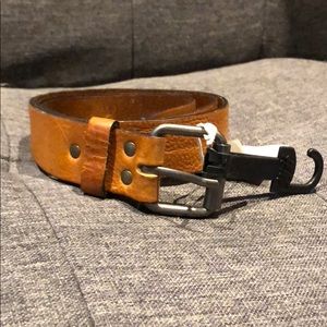 Tan leather HM belt